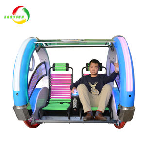 Carnevale Gioco Attrazione Elettrica Le Bar Auto 360 Gradi Felice Auto a Rotazione Giostre Moonwalk - Product Image 3