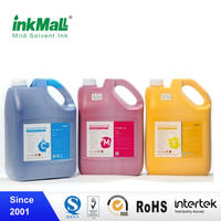 Tinta de Solvente Suave para Konica KM512i 30PL, Konica Minolta 1024i 6PL-13PL, Konica 512 o 1024-35PL/42PL/14PL Konica KM256