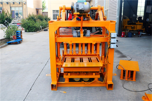 QTJ4-40 Bán Tự Động 4 6 8 Inch Interlock Hollow Paver Khuôn Mẫu Xi Măng Bê Tông Gạch Khối Máy Làm Brique - Product Image 3