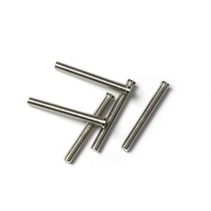 Boulons à tête plate à finition simple et tiges entièrement filetées en acier inoxydable pour usage structurel - Product Image 1