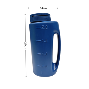 Épandeur de graines de jardin Morden à main 2L Utilisation d'épandeur d'<span class=keywords><strong>engrais</strong></span> durable pour jardin et cour de ferme - Product Image 2