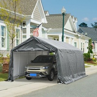 Abri de voiture portable en toile, garage en tissu, auvent de protection pour bateau et voiture, prix de gros