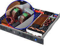 Amplificateur numérique de classe D 1U série HQ, amplificateur professionnel 2 canaux, amplificateur audio Ahuja