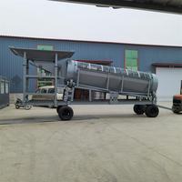 Compost mobile Trommel Topsoil Screener Sifting Topsoil Screening Plant Tambour Screen Plant à vendre
