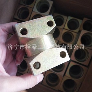 Kj2-51 Straight Through <b>Adapter</b> Zinc Alloy <b>Plug</b> In Connector For Mining Hydraulic Hose - Product Image 4
