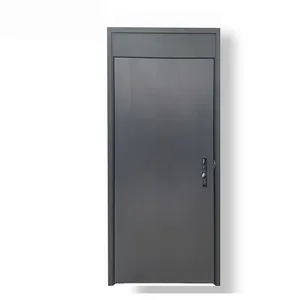 La porta d'ingresso moderna progetta la porta d'acciaio di sicurezza
