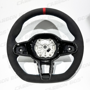 Volante Deportivo de Cuero Alcantara de Alta Calidad para BMW CS M3 M5 M6 G30 G31 G20 G38 G80 G82, Personalización Premium para Automóviles - Product Image 1