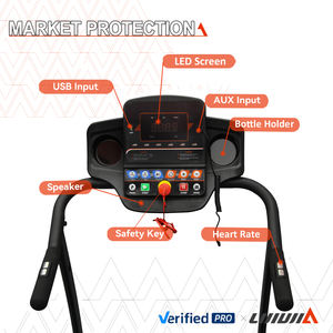 <span class=keywords><strong>Tapis</strong></span> <span class=keywords><strong>de</strong></span> <span class=keywords><strong>marche</strong></span> électrique intelligent et compact pour la maison, 3 niveaux d'inclinaison, idéal pour l'exercice physique à domicile - Product Image 2