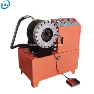 stainless steel pipe diameter reduce machine pipe crimper pressing hydraulic crimping machine