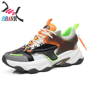 Chaussures de sport décontractées à plateforme respirantes en maille de haute qualité pour hommes – Vente en gros - Product Image 1