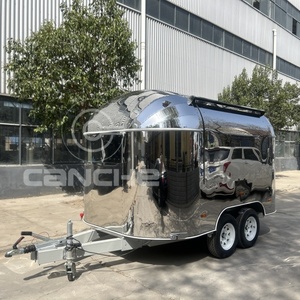Remolque de aperitivos móvil popular 2025 Comentarios de los clientes Burger Shawarm Food Truck - Product Image 3