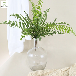 ขายร้อนคุณภาพสูง Fern ประดิษฐ์ใบสาขาใหญ่พลาสติกก้านสําหรับงานแต่งงานตกแต่งบ้านตกแต่ง - Product Image 5