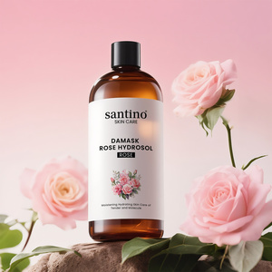 Hydrolat <span class=keywords><strong>de</strong></span> <span class=keywords><strong>rose</strong></span> damassé naturel à base <span class=keywords><strong>de</strong></span> plantes <span class=keywords><strong>Eau</strong></span> <span class=keywords><strong>de</strong></span> <span class=keywords><strong>rose</strong></span> fraîche pour une peau hydratante et radieuse, produit <span class=keywords><strong>de</strong></span> soin du visage - Product Image 2