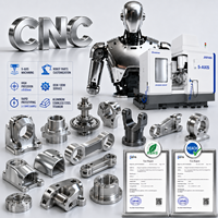 Pièces usinées CNC OEM sur mesure robustes en acier inoxydable pour bras de robot industriel, usinage par électroérosion à fil et brochage