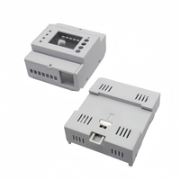 Boîtier en plastique ignifuge pour rail DIN, pour module de contrôle d'automatisation industrielle, boîtier électrique