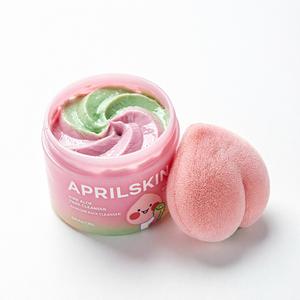 April Skin Pink Aloe Pack Cleanser 120g Nettoyant visage tout-en-un pour tous types de peau - Product Image 1
