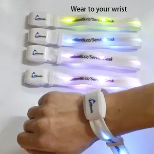 Bracelet lumineux Led avec télécommande, mm, lumineux, pour hommes à construire