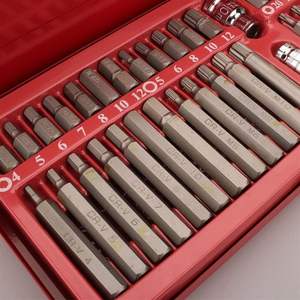 Juego de puntas de destornillador de 40 piezas, brocas de estrella hexagonal, herramientas de reparación de automóviles, broca de flor de ciruelo, herramienta de reparación de automóviles, juego de Llaves hexagonales - Product Image 3