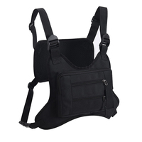 Sac de poitrine tactique léger et polyvalent en tissu Oxford pour le sport, le cyclisme et les activités de plein air, style streetwear, avec logo personnalisé 10