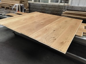 Planches de bois de 260mm de large Plancher de bois d'ingénierie huilé à la cire - Product Image 3
