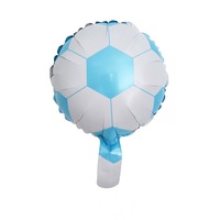 Ballon en feuille de football de 10 pouces, forme de ballon de football, décoration de fête d'anniversaire
