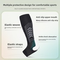 Manchons de compression pour mollets en Spandex/Nylon, en stock, pour le sport, le football, la randonnée, la course, le cyclisme, l'équitation, chauffe-jambes/protège-jambes