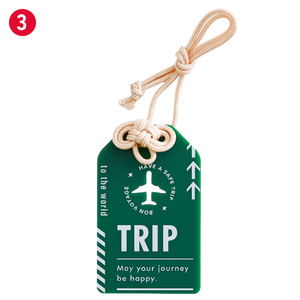 Étiquette de bagage porte-bonheur Omamori en acrylique pour voyage, valise, avion, accessoire de sac, cadeau personnalisé, fabriqué au Japon, OEM ODM - Product Image 6