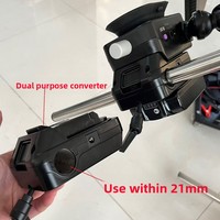 Adaptateur de batterie 18V 2-en-1 de qualité professionnelle, support de nivellement en plastique pour réparation de bosses de voiture, support de lampe DIY, haute qualité