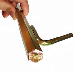 57479-2 # Clavijas de acero extra fuertes para tienda 50cm Anclajes de tierra Estacas de clavos para pisos duros - Product Image 3