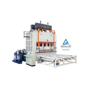1220X2440mm Short Cycle Melamine Hot Press Laminating Machine for Particle Board