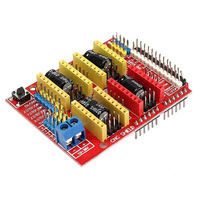 Kit de carte d'extension pour machine de gravure CNC UNO-R3 SHIELD V3, A4988/DRV8825