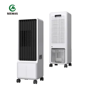 Комнатный испаритель Seemax по заводской цене, беслопастная подставка переменного тока, охлаждающий водяной туман, Испарительный вентилятор, охладители для дома