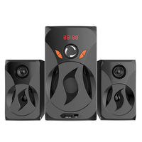 Amplificateur de son HiFi 50W avec caisson de basses 2.1 pour audio multimédia et vidéo domestique