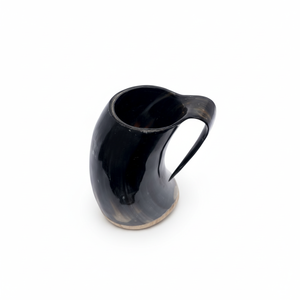 Vente chaude Design Moderne Fabriqué À La Main Poli Écologique Réutilisable Étanche Tasse En Corne De Buffle Poignée Personnalisée pour Bière Vin - Product Image 1