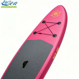 Hisea, <span class=keywords><strong>meilleur</strong></span> producteur direct de Chine, kayak <span class=keywords><strong>gonflable</strong></span> SUP de 14 pieds, sac à dos et accessoires inclus <span class=keywords><strong>pour</strong></span> les parents - Product Image 1
