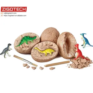 huevos 1 docena Suppliers-Kit de excavación de dinosaurios, 12 huevos de dinosaurio Zigotech, juego de excavación