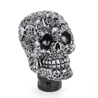 XG 2025 OEM Grosir Universal Skull Rocker pegangan kecepatan Shift tuas Manual gigi mobil ganda otomatis