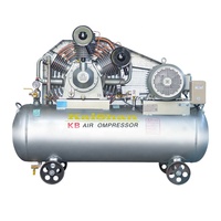 Compresseur d'air à piston mobile portable 10KW, moteur 380V 15KW, système de contrôle PLC industriel robuste pour l'exploitation minière et la construction