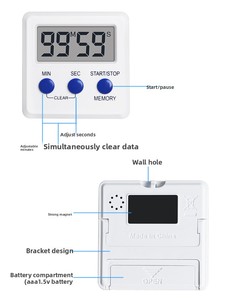 Thông Minh Điện Bàn Đồng Hồ Đếm Ngược Thời Gian Quản Lý Công Cụ Cho Năng Suất Tập Trung Nghiên Cứu Hẹn Giờ Cho Văn Phòng Trẻ Em Học Tập Phòng Khách - Product Image 2