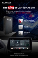무선 플러그 앤 플레이 CarPlay 안드로이드 자동 AI 상자 안드로이드 10 옥타 코어 4G Ram 64G ROM BT5.0 와이파이 Navi GP
