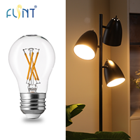 Ampoule LED A15 à prix d'usine, 5,5 W, 550 lm, IRC 90, 120 V, verre transparent, lampes à filament LED, utilisées pour la maison, l'hôtel, adaptées aux luminaires