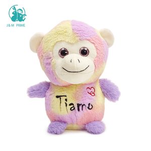 Trẻ Em Bé Đồ Chơi Phim Hoạt Hình Tùy Chỉnh Thú Nhồi Bông Mềm Gấu Trúc Sang Trọng/Khỉ/Con Voi Con Rối Tay - Product Image 5