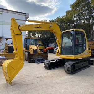 Komatsu รถขุดตีนตะขาบขนาดเล็กมือสอง PC60-7 PC60 PC55วิศวกรรมและการก่อสร้าง PC50สภาพดี - Product Image 3