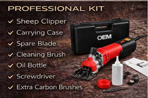 Herramientas Eléctricas Profesionales, Máquina <span class=keywords><strong>Esquiladora</strong></span> <span class=keywords><strong>de</strong></span> <span class=keywords><strong>Lana</strong></span> Eléctrica <span class=keywords><strong>de</strong></span> Alta Resistencia para Grandes Rebanadas y Esquiladores Profesionales - Product Image 6