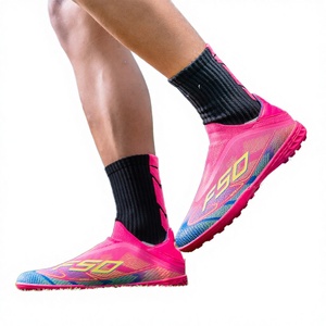Nouveauté Bestseller DINGMO Chaussures de football unisexe à crampons longs et courts en PU pour l'automne, adhérence tout-terrain - Product Image 3