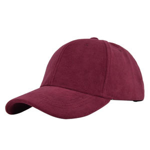 หมวกเบสบอลหนังกลับแบบใหม่ขายส่ง แฟชั่น unisex หมวกทรง Dad Hat  รับสกรีนโลโก้ หมวกกีฬา - Product Image 2