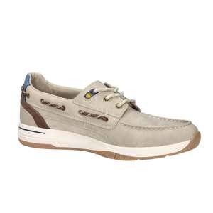 Chaussures bateau à lacets pour homme Lumberjack, beige, taille 45, pour usage décontracté - Product Image 2