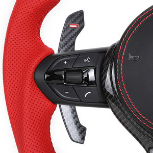 Volante Deportivo M de Fibra de Carbono con Base Plana Personalizado para <span class=keywords><strong>BMW</strong></span> Serie 3 <span class=keywords><strong>E46</strong></span> E60 E70 E71 E81 E88 E89 E90 E91 E92 E93 M3 M5 - Product Image 3