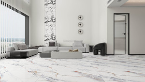 Tốt Nhất Bán 600X1200Mm Sang Trọng Đá Cẩm Thạch Kết Cấu Sứ Gạch Hiện Đại Lớn Định Dạng Sứ Tấm Cho Phòng Tắm Và Biệt Thự - Product Image 3