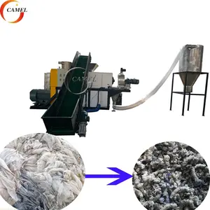 Camel machinery PP PE film Squeeze Dryer machine plastic film pelletizing line PP film recycling granulator machine